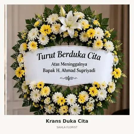 Krans Bunga Duka Imogiri